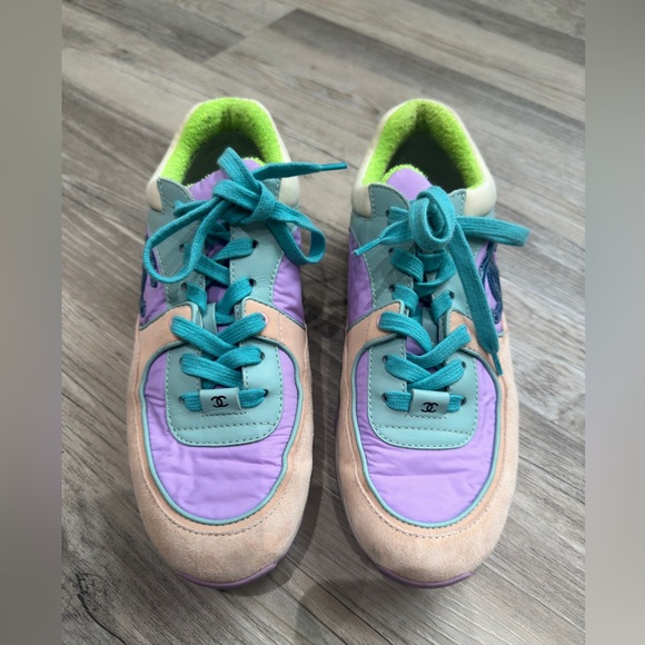 Chanel Multicolor Sneakers size 38 - Picture 2 of 5